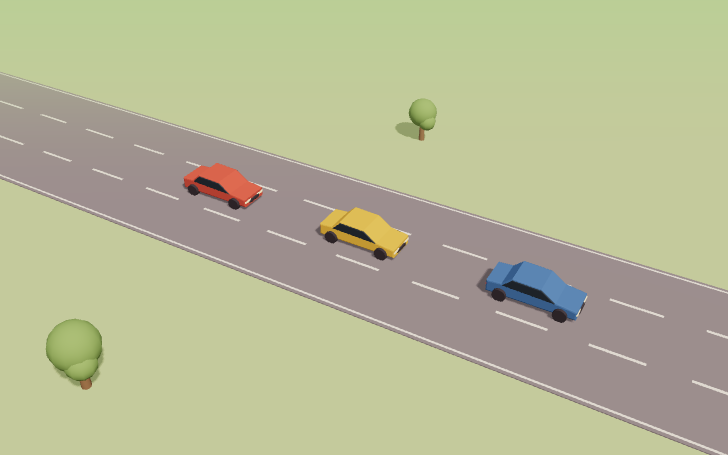 Dépassement multiple sur autoroute